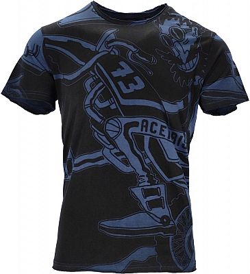 Acerbis SP Club Skill, T-Shirt - Blau/Schwarz - XXL von Acerbis