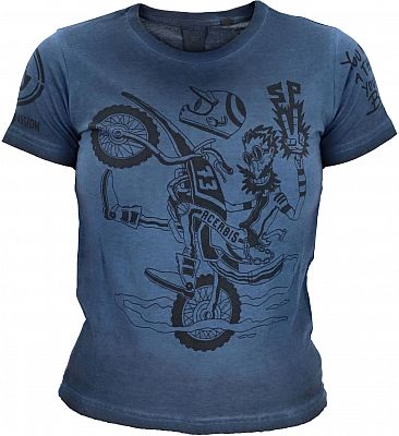 Acerbis SP Club Wheelie, T-Shirt Kinder - Blau/Schwarz - XL von Acerbis