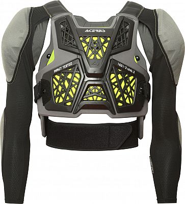 Acerbis Specktrum, Protektorenjacke Level-2 - Schwarz/Grau/Neon-Gelb - S/M von Acerbis