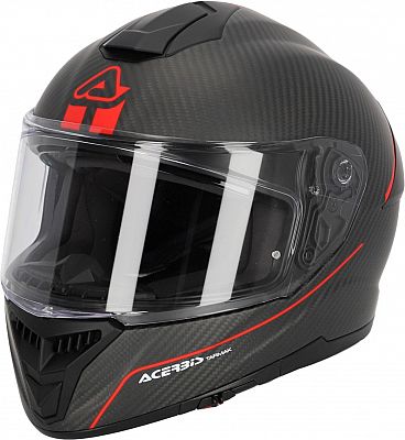 Acerbis Tarmak, Integralhelm - Schwarz/Grau/Rot - L von Acerbis