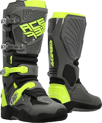 Acerbis Whoops, Stiefel - Dunkelgrau/Neon-Gelb - 41 EU von Acerbis