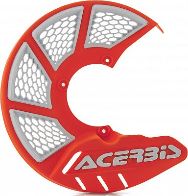 Acerbis X-Brake 2.0 245mm, Bremsscheibenschutz - Orange/Weiß von Acerbis