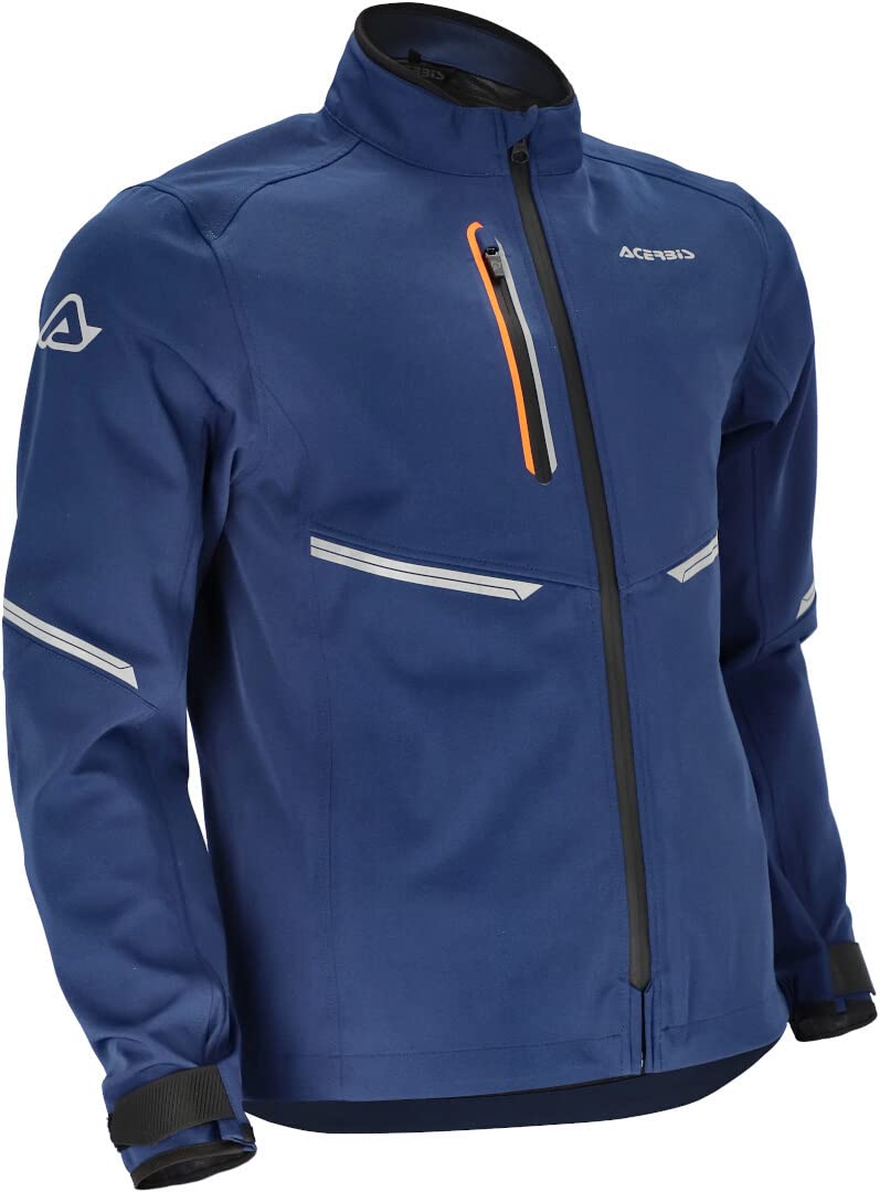 Acerbis X-Duro Jacke W-PROOF Blue/Orange XL von Acerbis