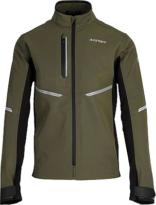 Acerbis X-Duro WP, Textiljacke wasserdicht - Oliv/Schwarz - XL von Acerbis