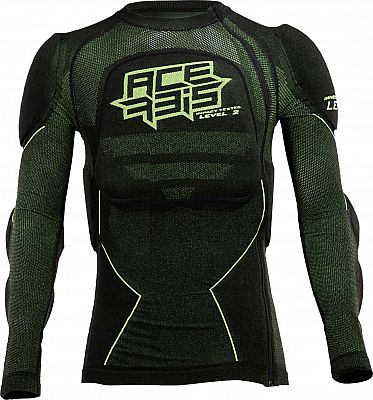 Acerbis X-Fit Future, Protektorenshirt - Schwarz/Neon-Gelb - XXL von Acerbis