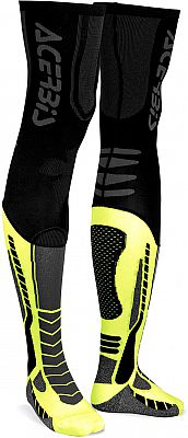 Acerbis X-Leg Pro, Socken - Schwarz/Gelb - S/M von Acerbis