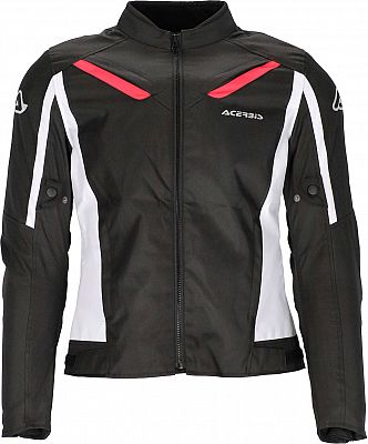 Acerbis X-Mat, Textiljacke Damen - Schwarz/Weiß/Pink - M von Acerbis