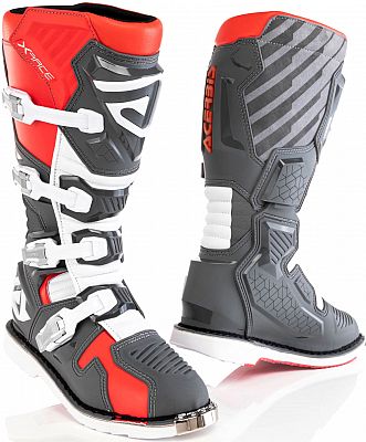 Acerbis X-Race, Stiefel - Rot/Grau - 43 EU von Acerbis