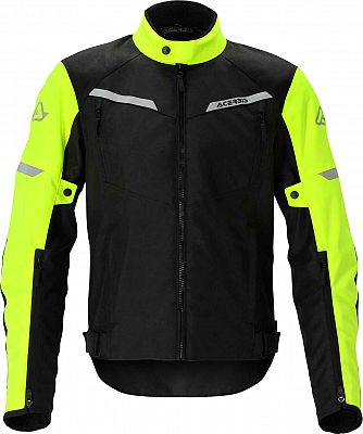 Acerbis X-Street, Textiljacke wasserdicht Damen - Schwarz/Neon-Gelb - XS von Acerbis