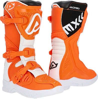 Acerbis X-Team, Stiefel Kinder - Neon-Orange/Weiß - 33 EU von Acerbis