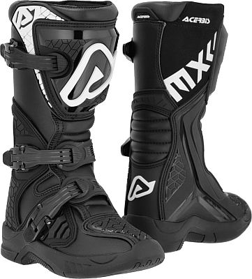 Acerbis X-Team, Stiefel Kinder - Schwarz/Weiß - 33 EU von Acerbis