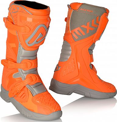 Acerbis X-Team, Stiefel Kinder - Orange/Grau - 35 EU von Acerbis