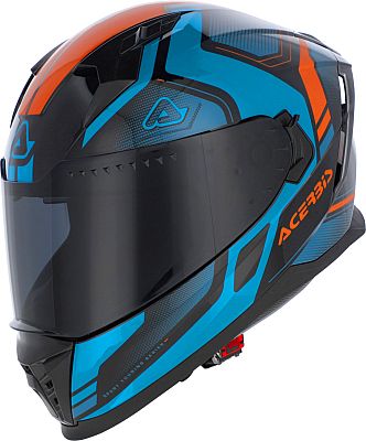 Acerbis X-Way, Integralhelm - Blau/Orange/Schwarz - M von Acerbis