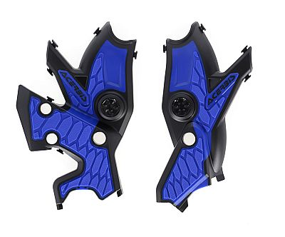 Acerbis Yamaha XT 700 Z Ténéré, X-Grip Rahmenschützer - Schwarz/Blau von Acerbis