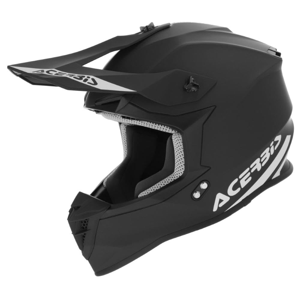 Crosshelm Acerbis Linear ECE 22/06 schwarz matt Größe L (59-60cm) von Acerbis