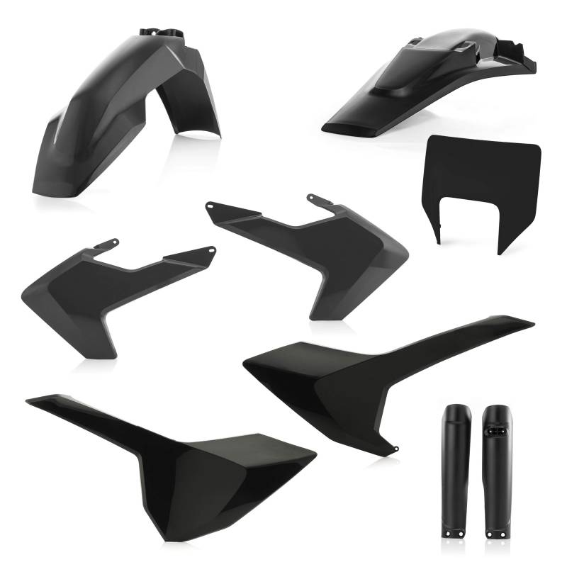 FULL KIT PLASTIC HUSQVARNA TE/FE 19 SCHWARZ von Acerbis