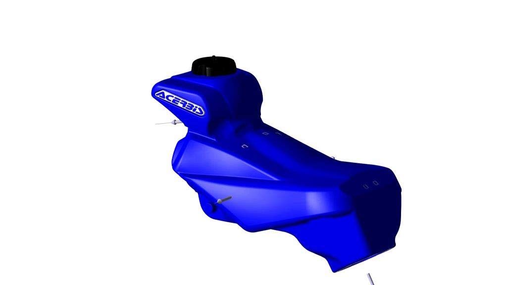 Tank 10.5L YAMAHA YZF450 18 BLAU ASSEMBLATO von Acerbis