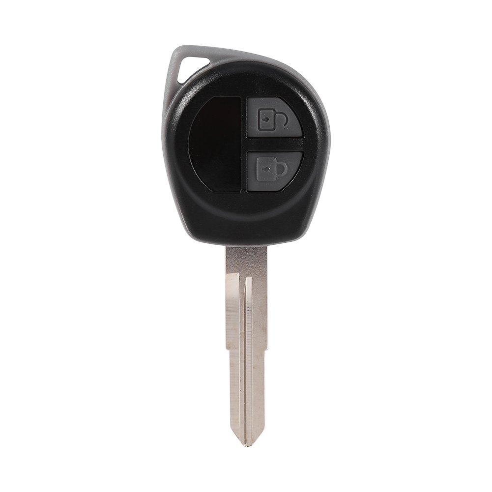 2-Tasten-Fernschlüsselgehäuse in Schwarz, Passend Für Vitara Swift Ignis SX4 Liana Alto, Für Grand Vitara Key, Alto, Schlüsselhülle, SX4 Key F von Acouto