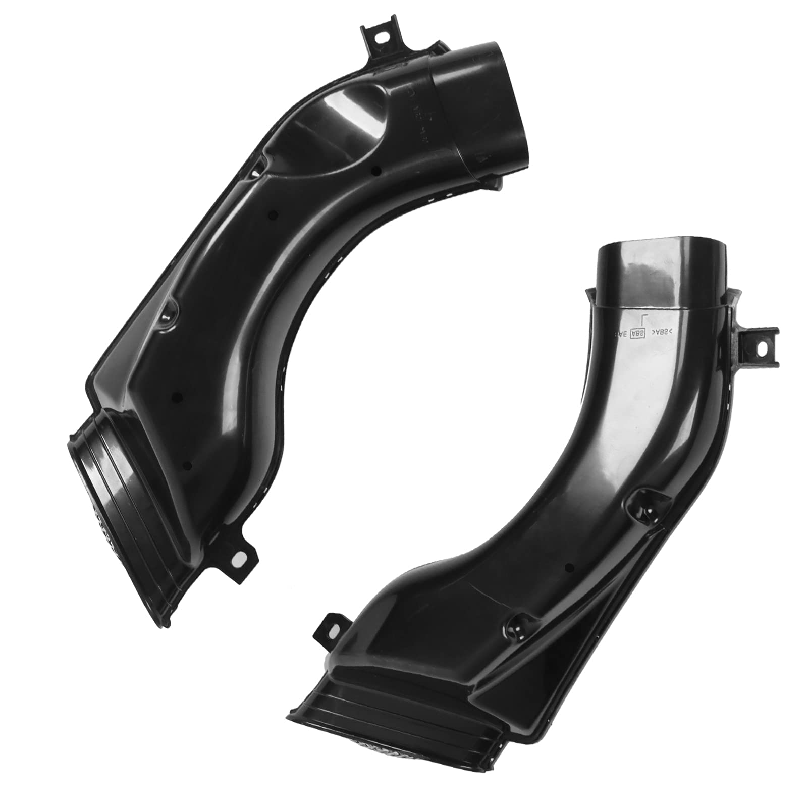 2PCS Lufteinlasskanalverkleidung Schwarz ABS Ersatz für GSXR1000 2000?2003 K1 ABS-Materialien Machen Es Stark Korrosionsbeständig und Haben eine Lange Lebensdauer.Einfach von Acouto