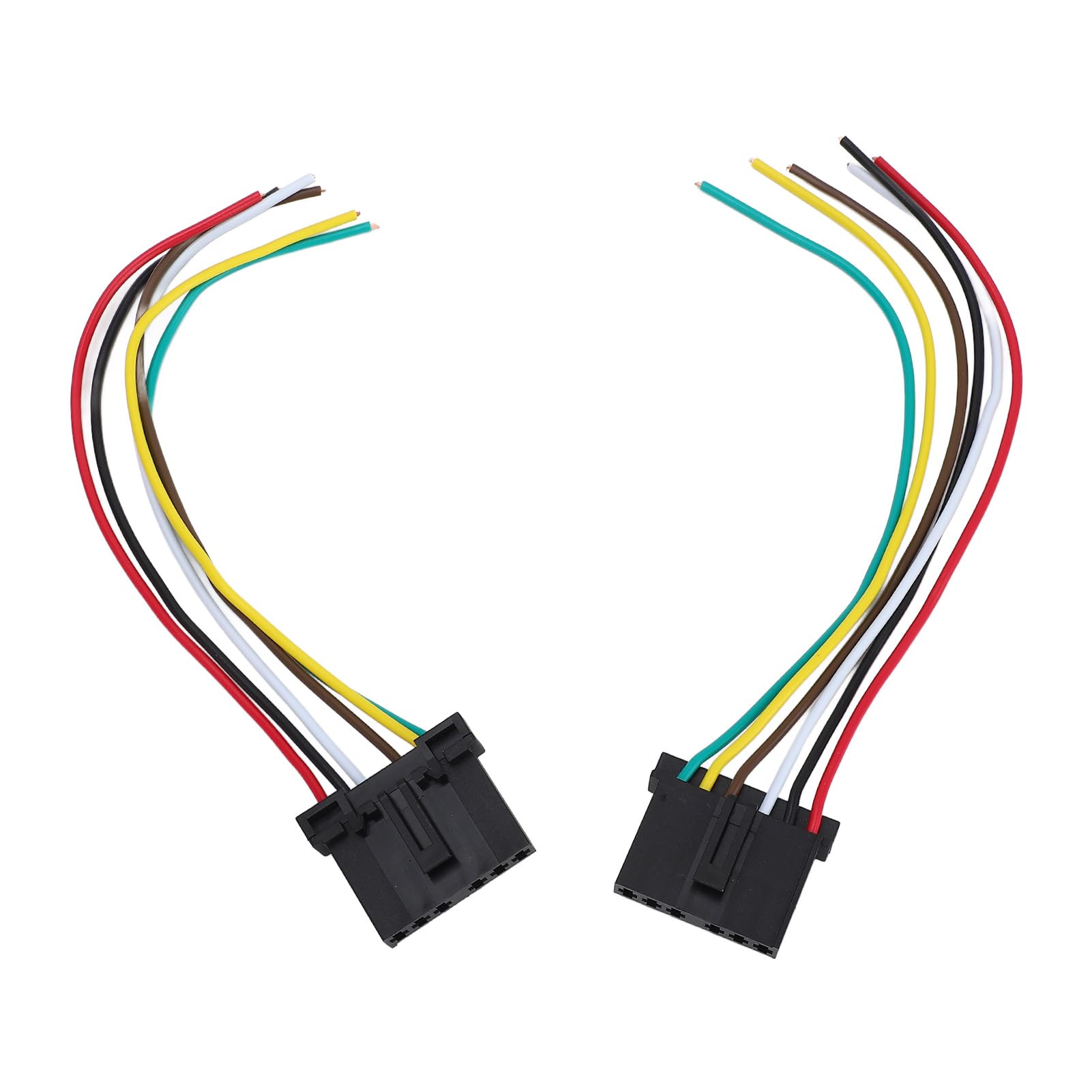 Acouto Rücklichtverdrahtungsstecker Stecker 2pcs vor Kabelgebunden 20 Cm Kabel mit Hochtemperaturisolierung Kunststoff für MK6 MK7 2000 Bis 2014 von Acouto