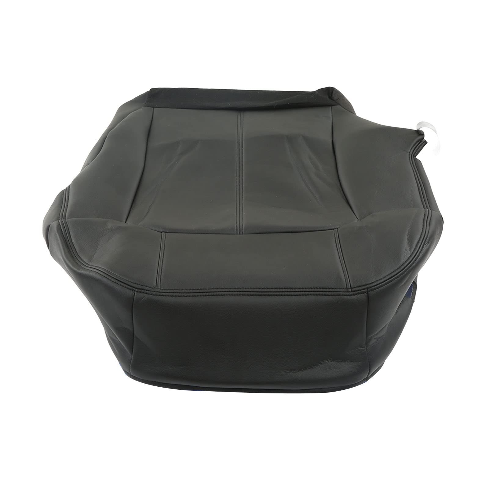 Acouto Unterer Sitzbezug für den Vorderen Fahrersitz, Ersatz für Autositzschutz aus PU-Leder für Suburban 1999-2002 (Black) von Acouto