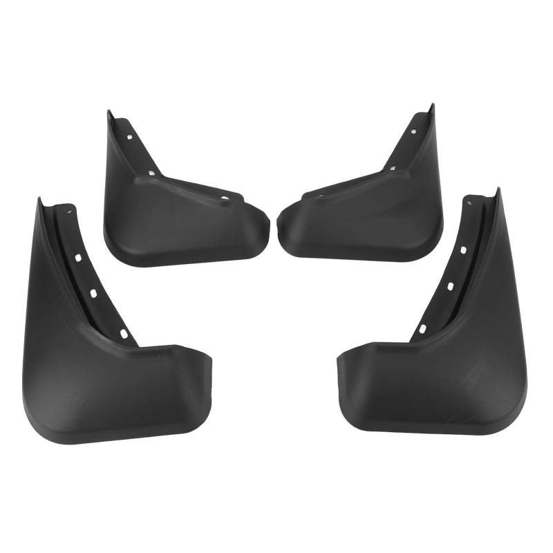 Auto Schlammklappen Splash Guards Schlammwächter 4pcs Vorne Hinten nach Rechts nach Rechts für XC60 2018-2023 mit Vollerdeckung Schwarzes Design PP Material von Acouto