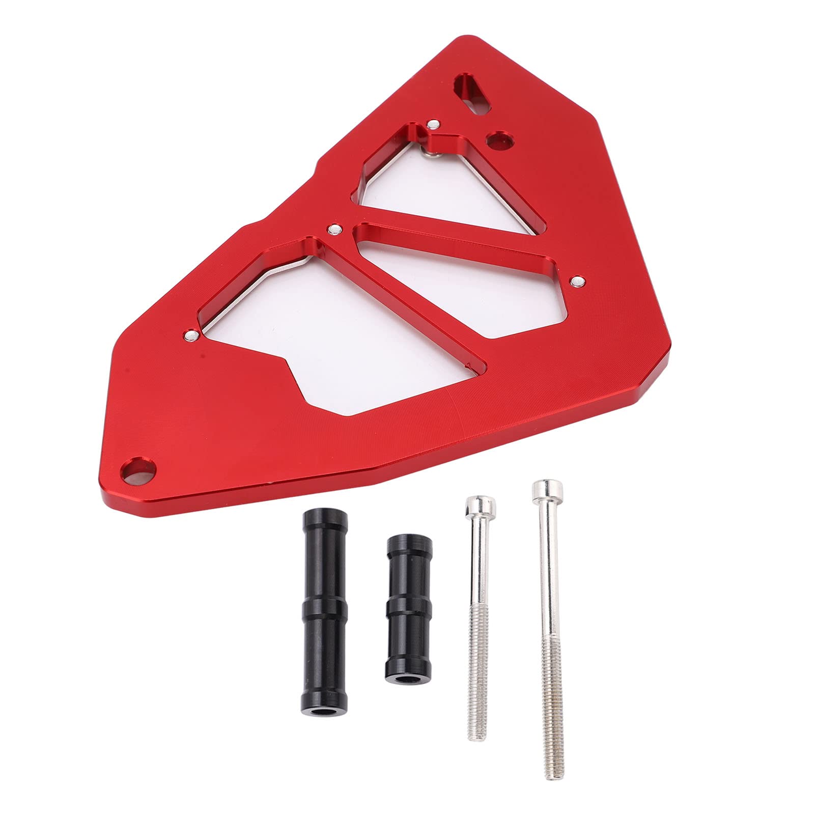 CNC Aluminiumlegierung Vordere Kettenradabdeckung, Langlebiger Schutz mit Modischer Look für Z250 Z300 250 300 2013-2017, Einfache Installation, Passt zu Verschiedenen (Rot) von Acouto