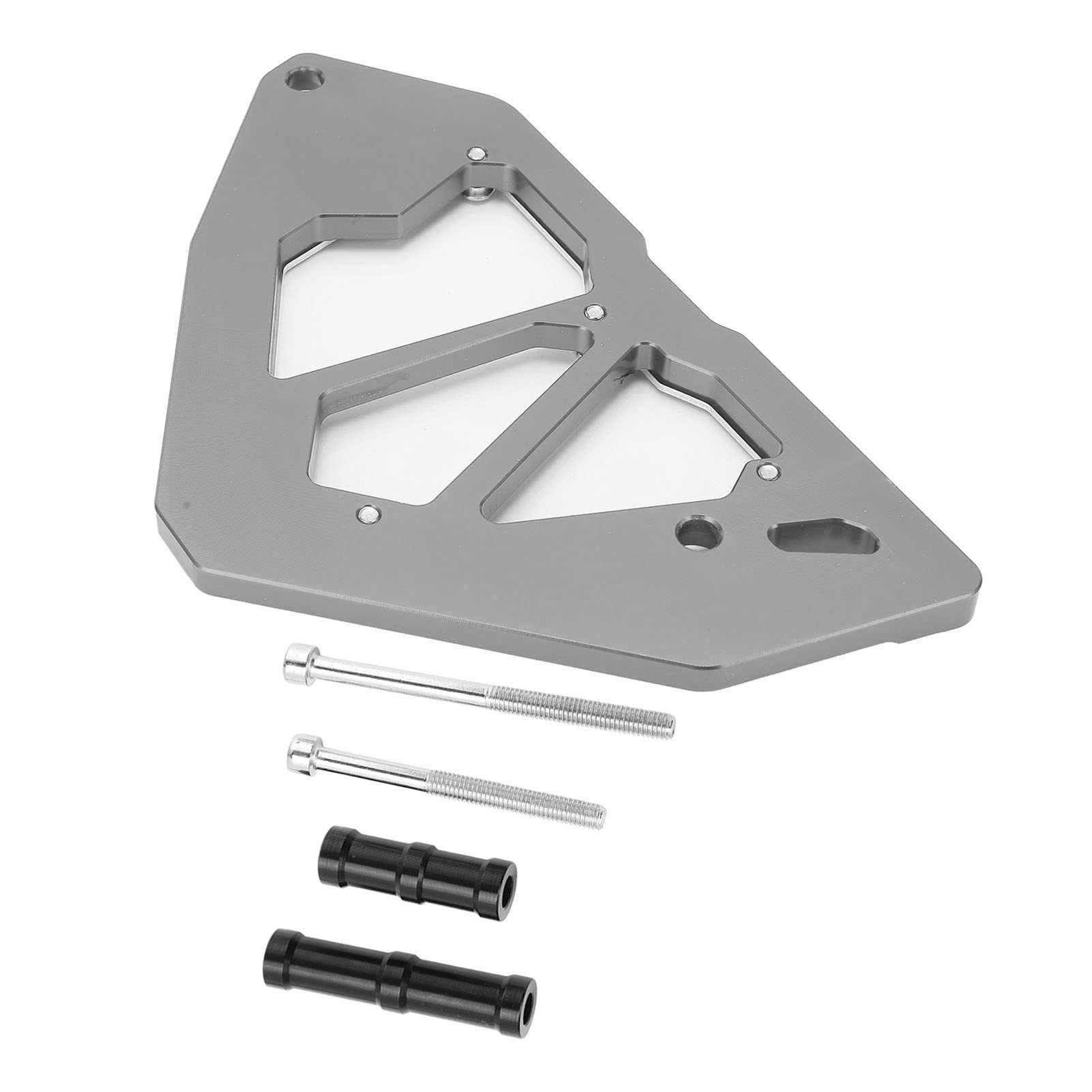 CNC Aluminiumlegierung Vordere Kettenradabdeckung, Langlebiger Schutz mit Modischer Look für Z250 Z300 250 300 2013-2017, Einfache Installation, Passt zu Verschiedenen (Titan) von Acouto