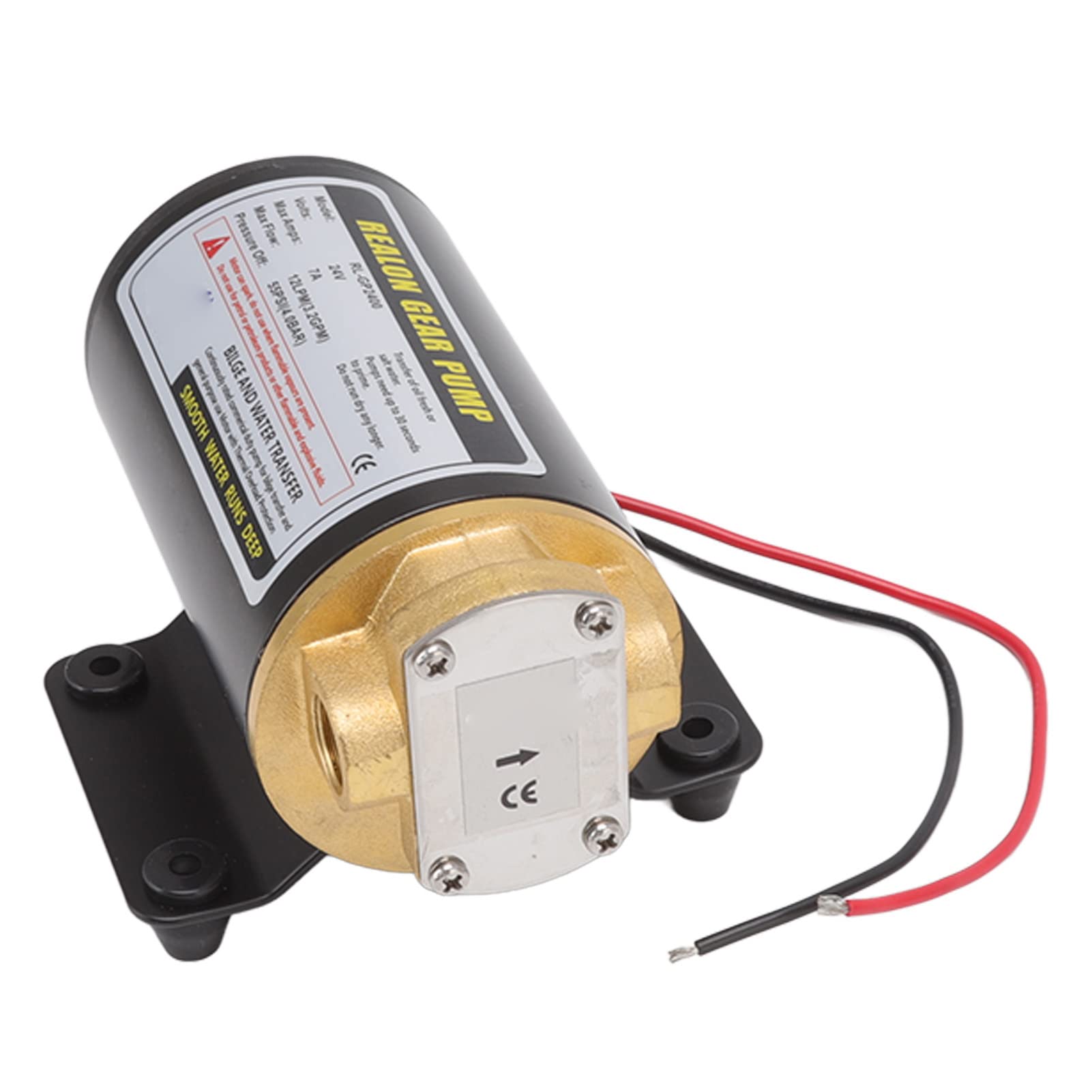 Elektrische Getriebeölpumpe, Thermische Motorpumpe, Öltransferpumpe mit B-Anschluss für Motor RL GP1200, 12 V, 12 A, Elektrische Getriebeölpumpe, Elektrische Ö von Acouto