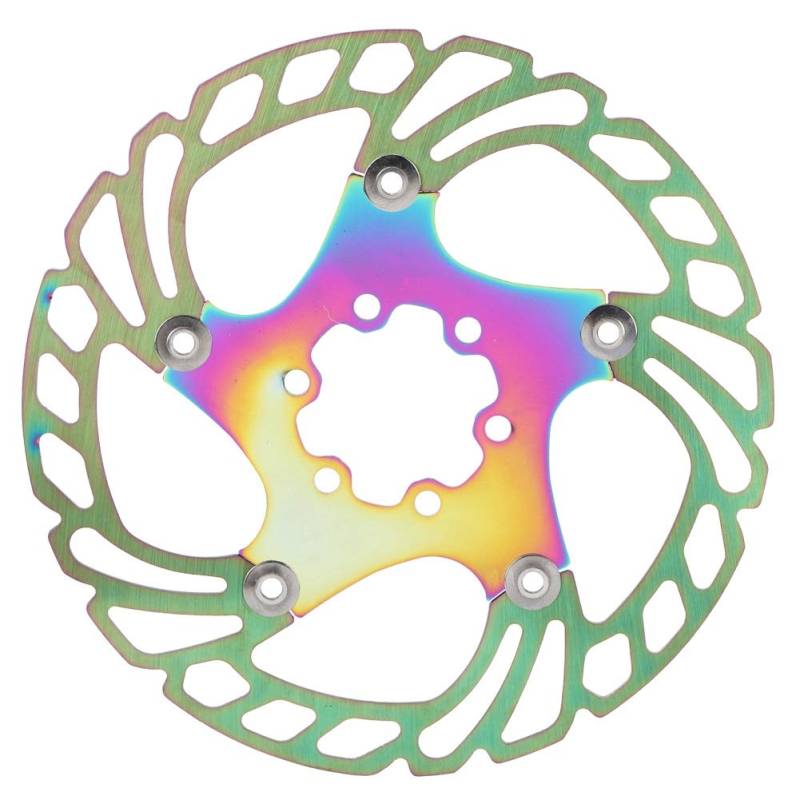 Fahrrad-Scheibenbremsscheiben, 6 Nägel, Fahrradzubehör für den Berg, Beschichtungsfarbe 180 Mm, Erleben Sie Unsere Bremsscheiben, eine Proc-Verbesserung und eine von Acouto