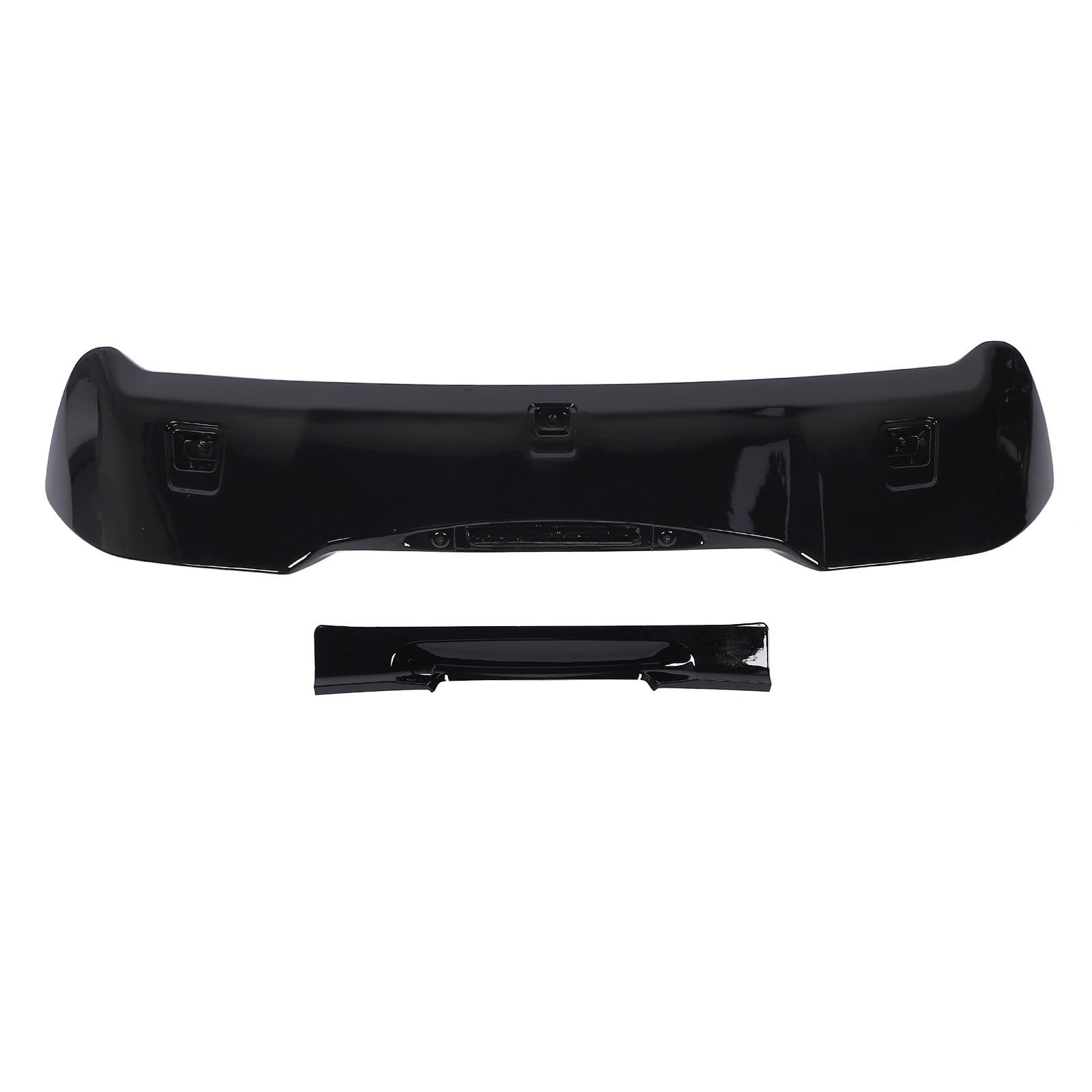 Hinterer Kofferraum-Spoiler Heckflügelspoiler Heckdach Spoiler Abs Gloss Black Aerodynamic Enhanced Abtriebspartner Sportlicher Stil für 2012-2016 von Acouto