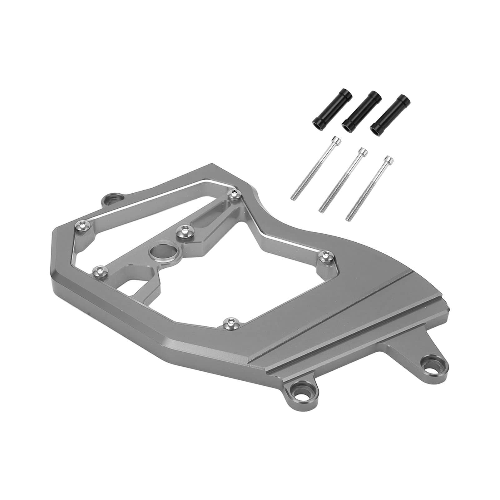 Kettenradabdeckung aus CNC-Aluminiumlegierung, Kettenschutz, Motorrad-Nachrüstung, Ersatz für ZX6R 2009–2021. Vordere Sp-Abdeckung. Vordere Sp-Kettenschutzabdeckung (Titan) von Acouto