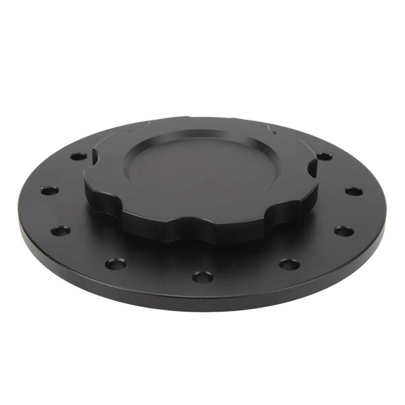 Kraftstoffzellenkappe Flush Mount, Robuste Konstruktion, Verdrehungsdesign für den Einfachen Betrieb. Universelle Passform für Auto, Billet Aluminiummaterial, SLFCC 01, 3 Zoll von Acouto