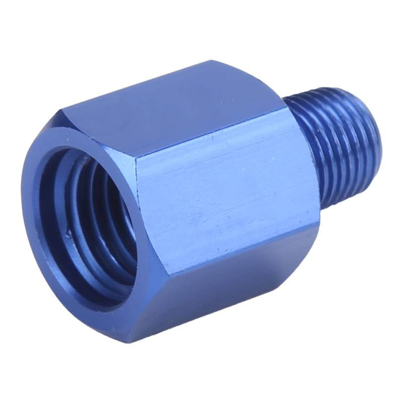 M12 Weiblicher 1/8 NPT Männlicher Adapter, Aluminiumlegierung, 28 -mm -Länge, Sensoranschlussumwandlung für Öldruckmesser von Acouto