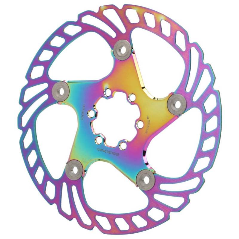 Mountainbike-Scheibenbremsscheiben, Feine Verarbeitung, Korrosionsbeständiges Fahrradzubehör, 1 Stück, 140 Mm, für Outdoor-Sportler (180mm) von Acouto