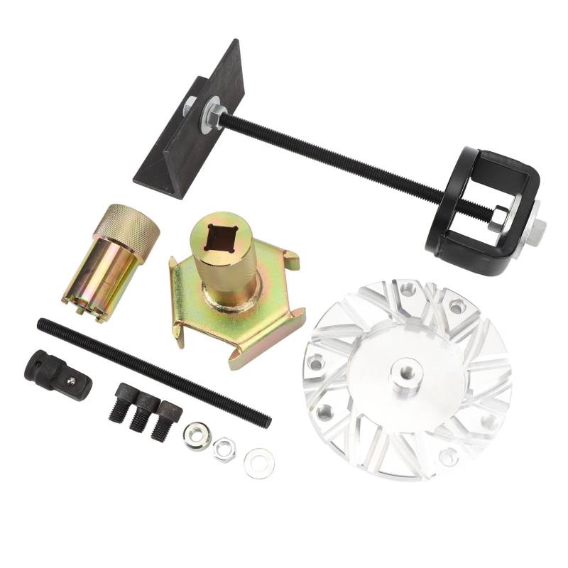 Primärkupplung und Sekundärkupplungs -Service -Tools Kit -Kupplungs -Wartungstools für UTV mit Fixture Plate Compression Tool Adapter für RZR 1000 Turbo Ranger 900 1000 General von Acouto