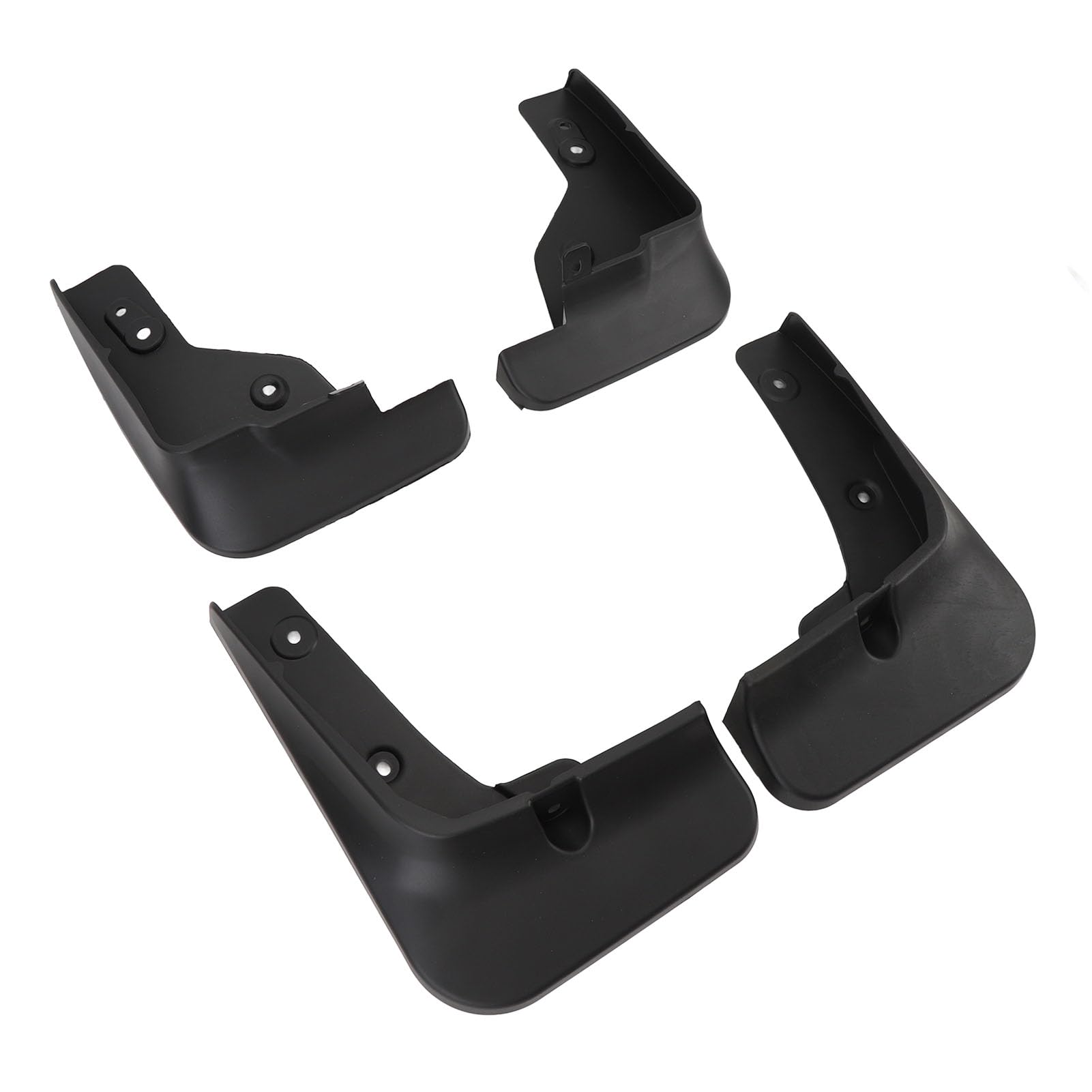 Schlammlappen Splash Guards Kotflügel 4 Teile für CX-5 CX5 2022-2024 Vordere Linke Rechte Rad mit Schwarzem PP-Material Eingestellt von Acouto