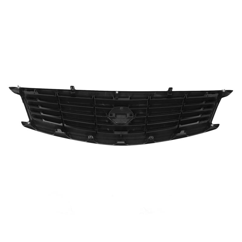 Vordere Stoßfänger Kapuze Upper Kühlergrill Vordere Stoßfänger Mittelkühlerhaube Obergrill Gloss Black für G37 Limousinen Facelift 2010-2013 mit Einfacher Installation Besserer von Acouto