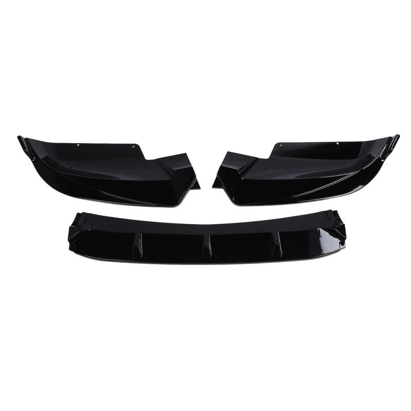 Vordere Stoßstange Lip Splitter Front Stoßfänger Lip Spoiler Front Stoßstange Lip Kit für X6 F16 M Sport 2015-2019 mit Aerodynamischem Design Easy Installation ABS-Material von Acouto