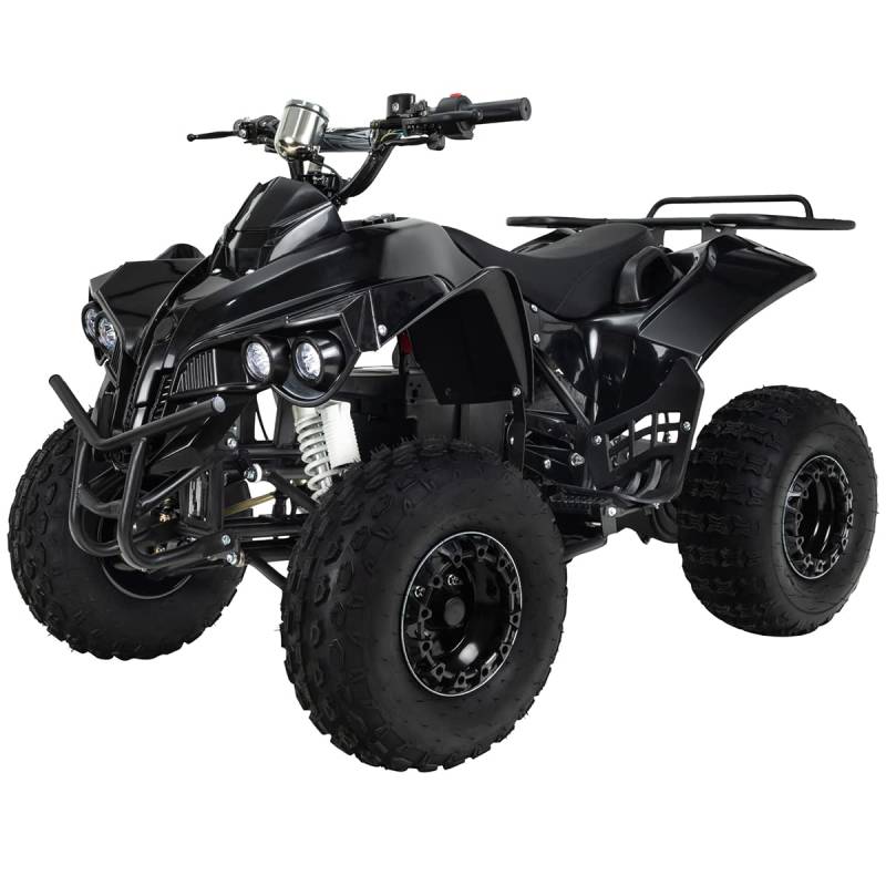 Kinder Elektro Quad S-10 𝟭𝟬𝟬𝟬 Watt Miniquad Midiquad (Schwarz) von Actionbikes Motors