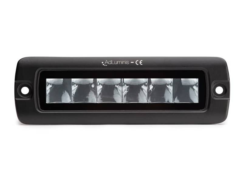 AdLuminis Blackline LED Arbeitsscheinwerfer 30 Watt 2700 Lumen, Spot, Einbau, Zusatzscheinwerfer, Arbeitsscheinwerfer, für verschiedene Fahrzeuge, schwarz von AdLuminis