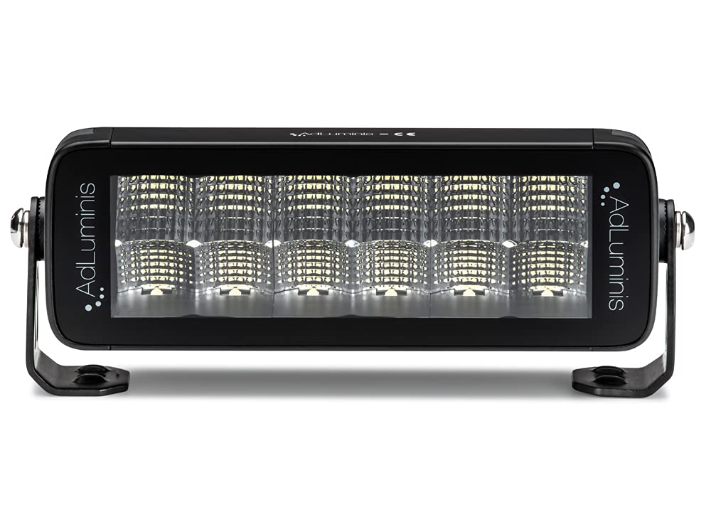 AdLuminis Blackline LED Light bar 50 Watt 3900 Lumen, Temperatur Control, Double Row, Zusatzscheinwerfer, Arbeitsscheinwerfer von AdLuminis