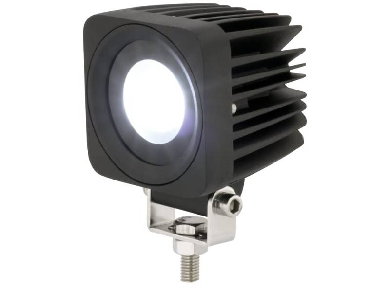 AdLuminis LED Arbeitsscheinwerfer, 10 Watt 750 Lumen, 27,8°, Für 12V 24V, IP67 IP69K Schutzklasse, Zusatzscheinwerfer, Rückfahrscheinwerfer, Suchscheinwerfer von AdLuminis