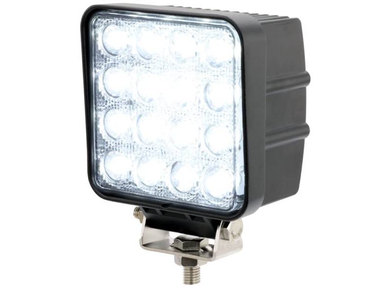 AdLuminis LED Arbeitsscheinwerfer, 48 Watt 2880 Lumen, 38,7°, Für 12V 24V, IP67 IP69K Schutzklasse, 6000K, Zusatzscheinwerfer, Rückfahrscheinwerfer, Suchscheinwerfer von AdLuminis