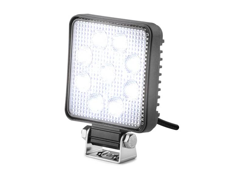 AdLuminis LED Arbeitsscheinwerfer, 10 Watt 900 Lumen, 28,6°, 12V 24V, IP67 IP69K, 5700K, Rückfahrscheinwerfer, verschiedene Fahrzeuge, schwarz von AdLuminis