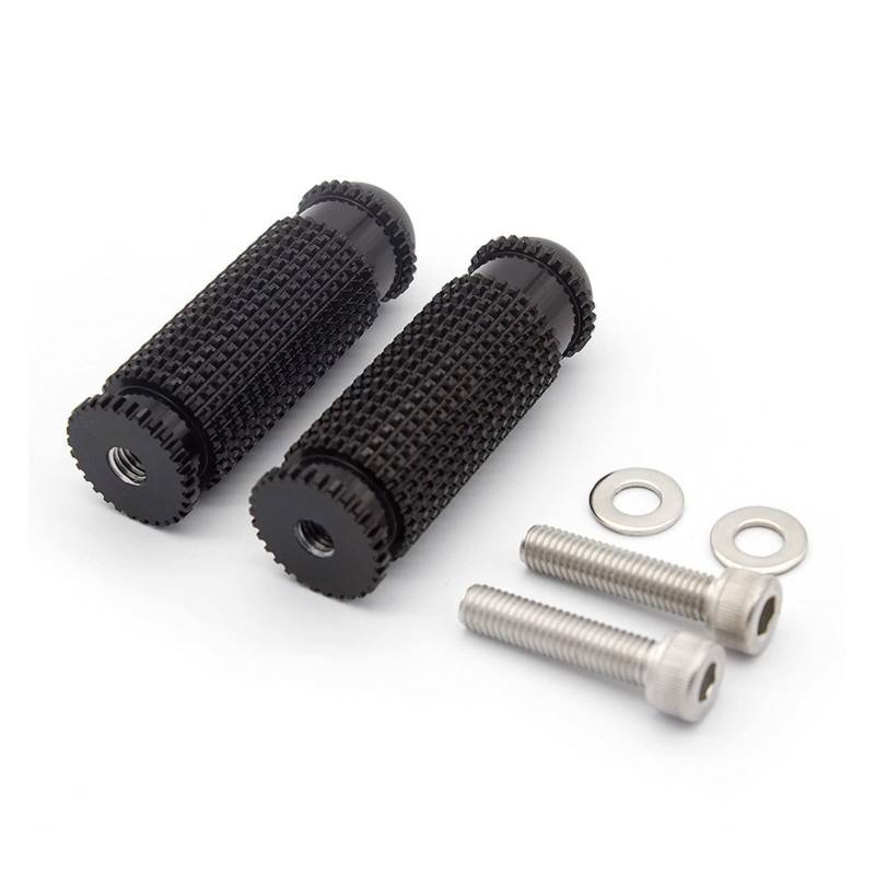 2 Stücke 8mm CNC Universal Footpegs Fußstifte Footpeg Motorrad Aluminium Fußstütze Rückset Hinten Set Fuß PEG Pedal Motorräder Teil von AdaNti