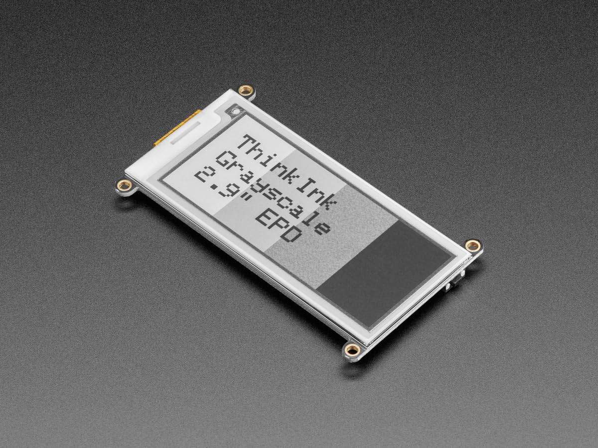 Adafruit 2.9" eInk/ePaper Display FeatherWing, vier Graustufen, 4777 von Adafruit