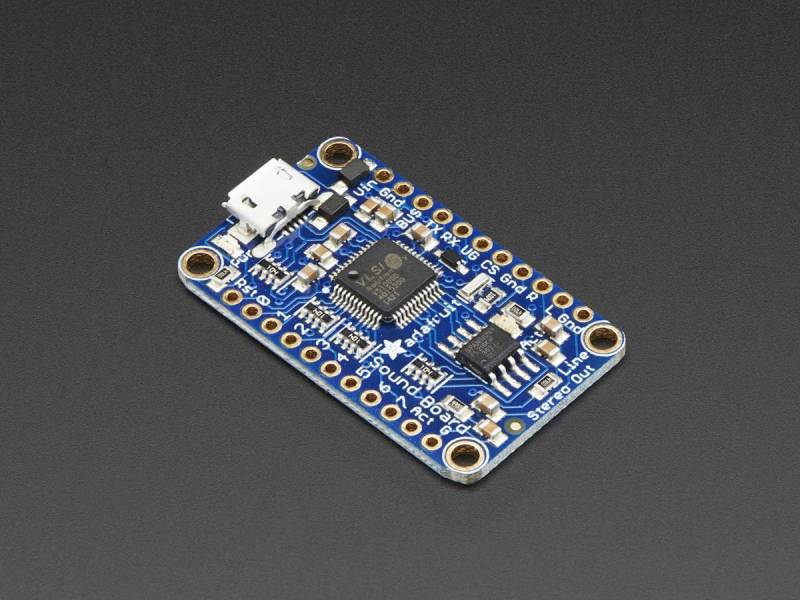 Adafruit Audio FX Mini Sound Board, WAV/OGG Trigger, 2MB Flash, 2342 von Adafruit