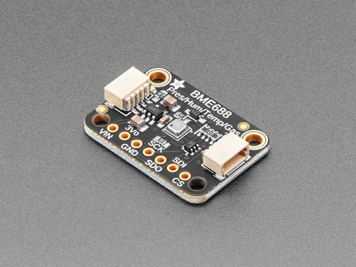 Adafruit BME688 Temperatur-, Feuchtigkeits-, Luftdruck- und Gassensor, STEMMA QT, 5046 von Adafruit