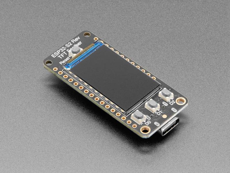 Adafruit ESP32-S2 Reverse TFT Feather, 5345 von Adafruit